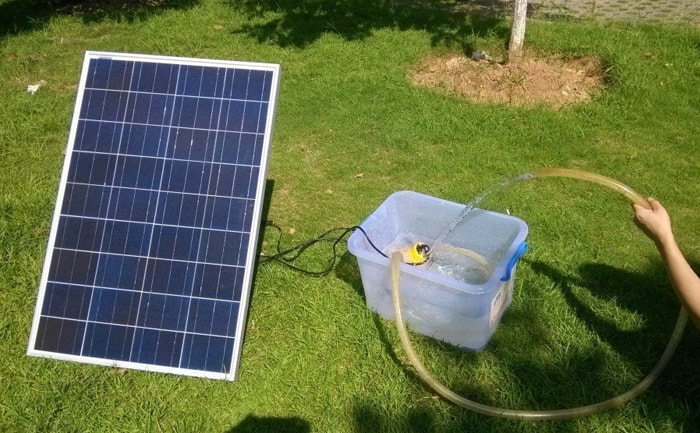 panel surya untuk pompa air