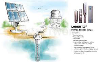 pompa air tenaga surya lorentz